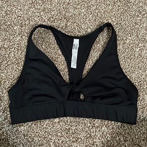 Black Victorias Secret sports bra